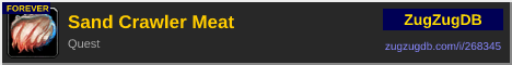 Sand Crawler Meat: forum signature banner