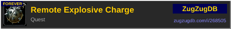 Remote Explosive Charge: forum signature banner