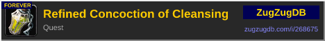 Refined Concoction of Cleansing: forum signature banner