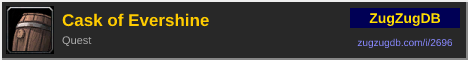 Cask of Evershine: forum signature banner