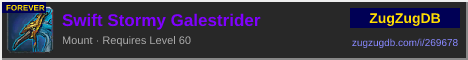 Swift Stormy Galestrider: forum signature banner