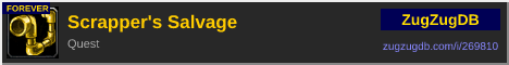 Scrapper's Salvage: forum signature banner