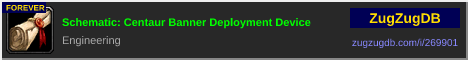 Schematic: Centaur Banner Deployment Device: forum signature banner
