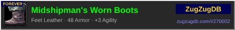 Midshipman's Worn Boots: forum signature banner