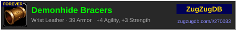 Demonhide Bracers: forum signature banner