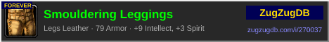 Smouldering Leggings: forum signature banner