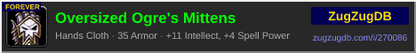 Oversized Ogre's Mittens: forum signature banner
