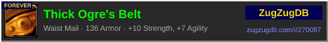 Thick Ogre's Belt: forum signature banner