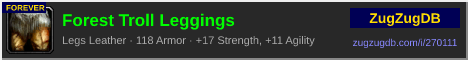 Forest Troll Leggings: forum signature banner