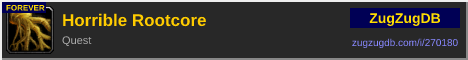 Horrible Rootcore: forum signature banner