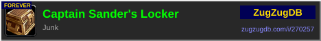 Captain Sander's Locker: forum signature banner