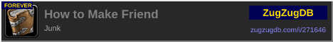 How to Make Friend: forum signature banner