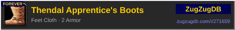 Thendal Apprentice's Boots: forum signature banner