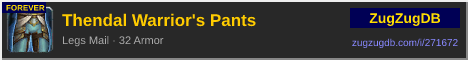 Thendal Warrior's Pants: forum signature banner