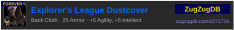 Explorer's League Dustcover: forum signature banner