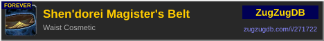 Shen'dorei Magister's Belt: forum signature banner