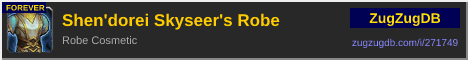 Shen'dorei Skyseer's Robe: forum signature banner