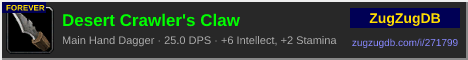 Desert Crawler's Claw: forum signature banner
