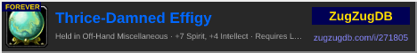 Thrice-Damned Effigy: forum signature banner