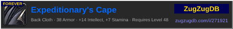 Expeditionary's Cape: forum signature banner