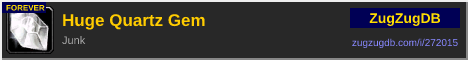 Huge Quartz Gem: forum signature banner