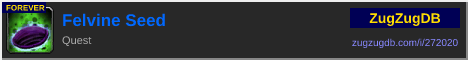 Felvine Seed: forum signature banner