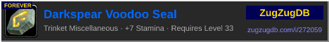Darkspear Voodoo Seal: forum signature banner