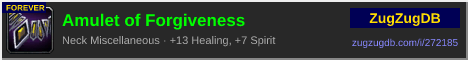 Amulet of Forgiveness: forum signature banner