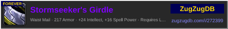Stormseeker's Girdle: forum signature banner