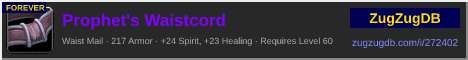 Prophet's Waistcord: forum signature banner