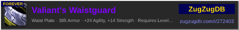 Valiant's Waistguard: forum signature banner