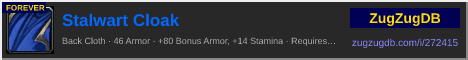 Stalwart Cloak: forum signature banner