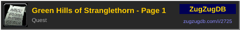 Green Hills of Stranglethorn - Page 1: forum signature banner