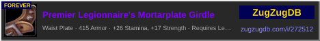Premier Legionnaire's Mortarplate Girdle: forum signature banner