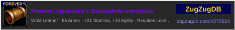 Premier Legionnaire's Shadowhide Armsplints: forum signature banner