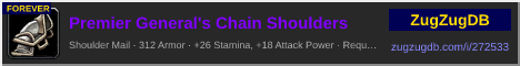 Premier General's Chain Shoulders: forum signature banner