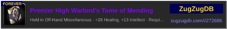Premier High Warlord's Tome of Mending: forum signature banner