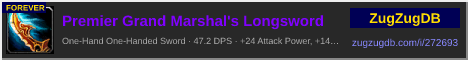 Premier Grand Marshal's Longsword: forum signature banner