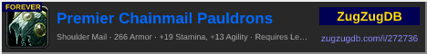 Premier Chainmail Pauldrons: forum signature banner