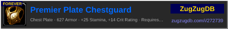 Premier Plate Chestguard: forum signature banner