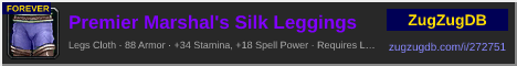 Premier Marshal's Silk Leggings: forum signature banner