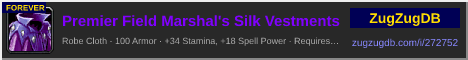 Premier Field Marshal's Silk Vestments: forum signature banner