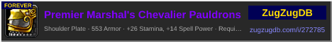 Premier Marshal's Chevalier Pauldrons: forum signature banner