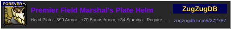 Premier Field Marshal's Plate Helm: forum signature banner