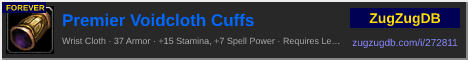 Premier Voidcloth Cuffs: forum signature banner