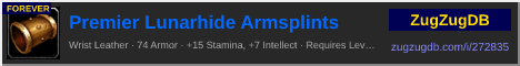 Premier Lunarhide Armsplints: forum signature banner
