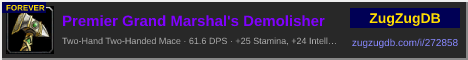 Premier Grand Marshal's Demolisher: forum signature banner