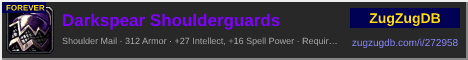 Darkspear Shoulderguards: forum signature banner