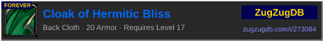 Cloak of Hermitic Bliss: forum signature banner