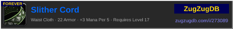 Slither Cord: forum signature banner